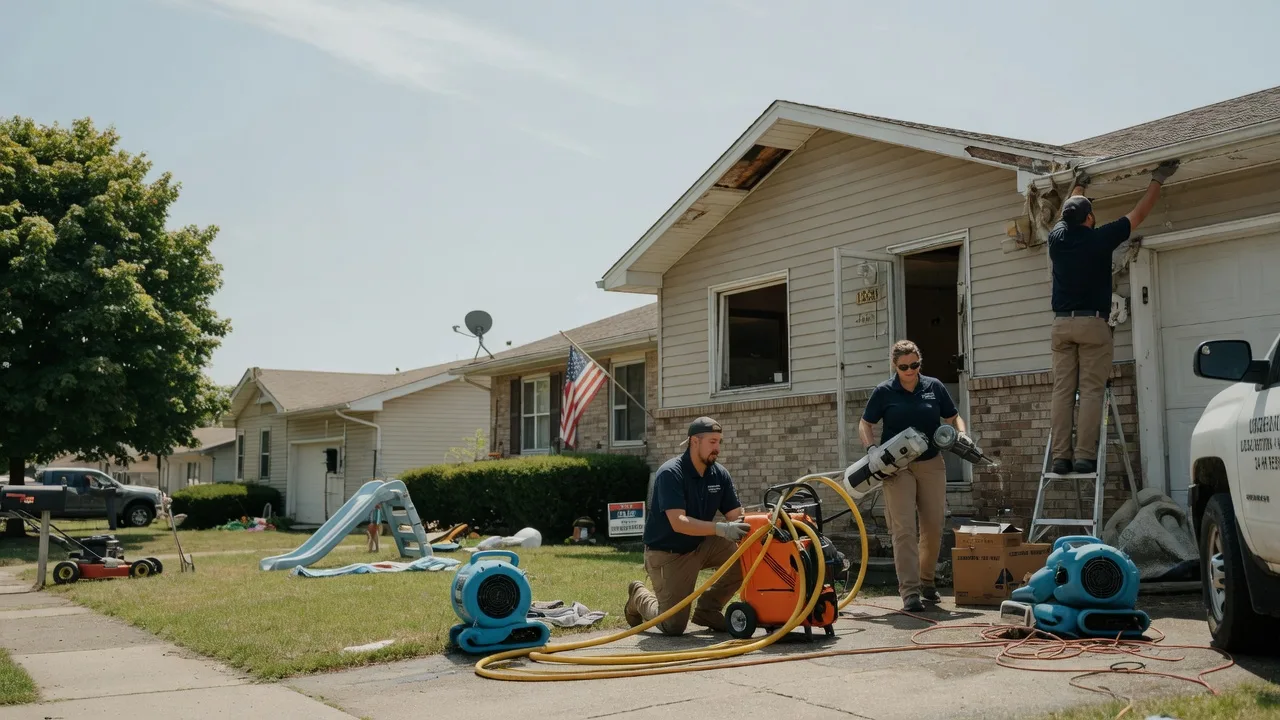Water Damage Restoration in Romeoville, IL near me